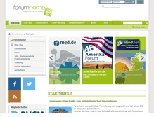 Tablet Screenshot of forumfactory.com